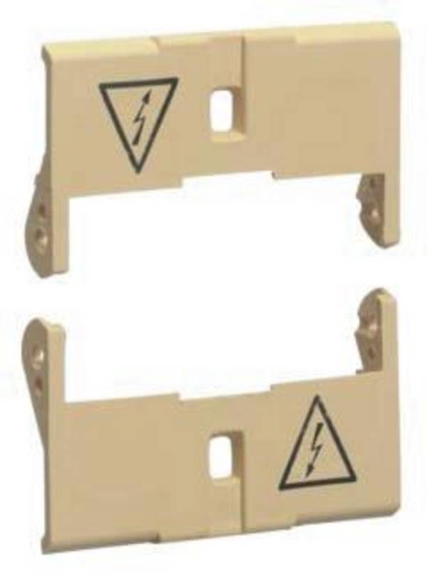 Hager CZN005 Caches de bornes Hager CZN005 plombables f.Fi interrupteur 25-63A 2PLE Recouvrement de bornes 1 pc(s)
