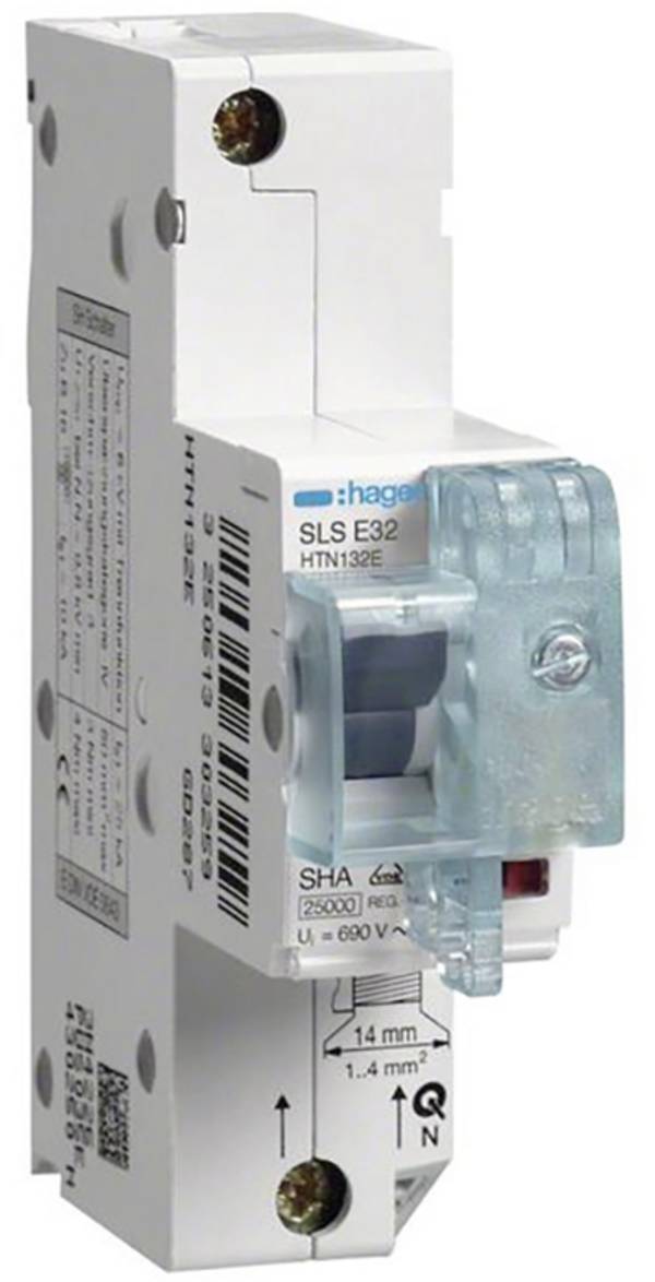 Hager HTN132E HTN132E Disjoncteur de ligne principale 1 pôle 32 A 400 V