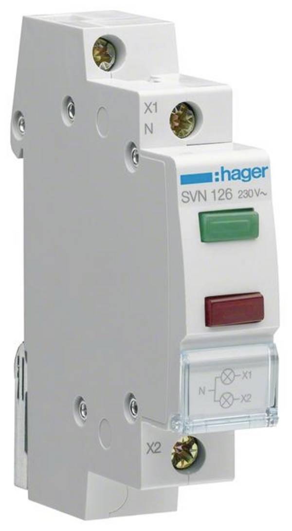 Voyant lumineux        230 V  Hager SVN126