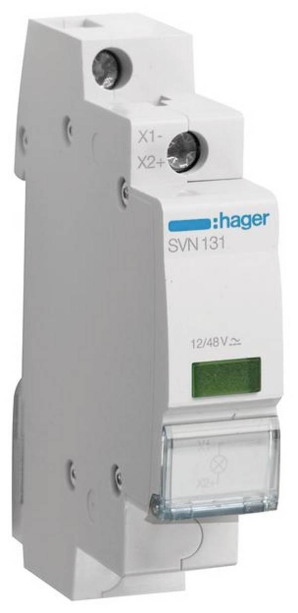Voyant lumineux   vert     48 V  Hager SVN131