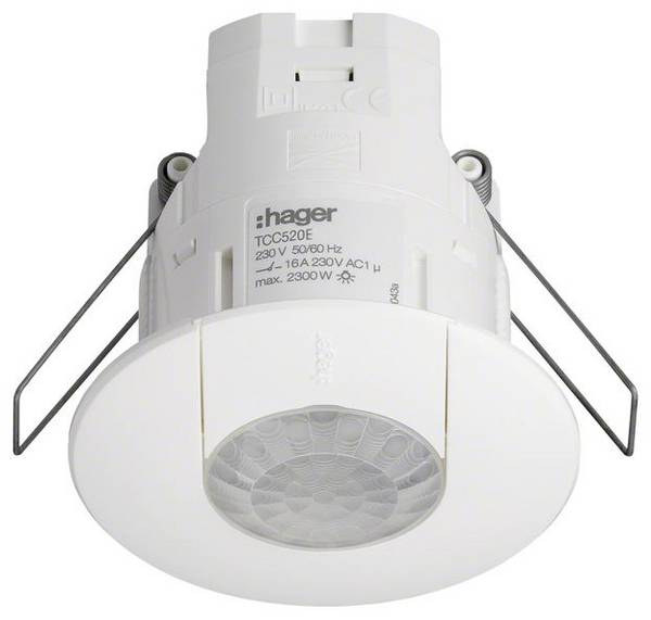 Hager KNX TCC520E Détecteur de présence   Portée max. 7 m