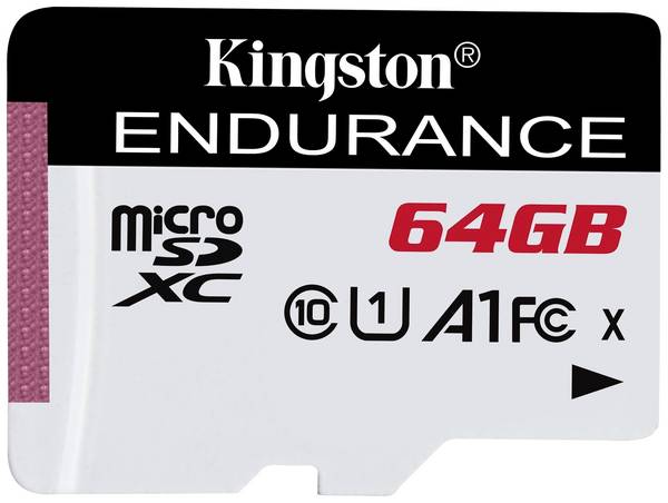 Carte microSD Kingston High Endurance 64 GB Class 10 UHS-I