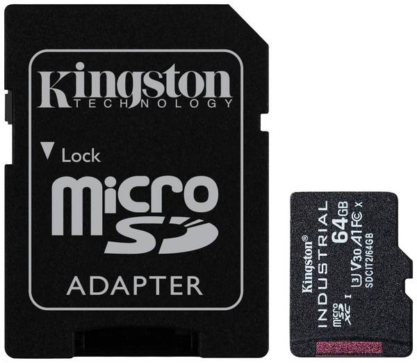 Idéale pour les conditions extrêmesLa carte microSD industrielle de Kingston a été conçue et testée pour rési