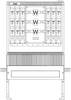 Hager ZAW102WY8 Armoire de conversion et de mesure montage apparent (en saillie) Contenu 1 pc(s)