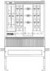 Hager ZAW102CA6 Armoire de conversion et de mesure montage apparent (en saillie) Contenu 1 pc(s)