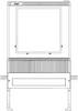 Hager ZAW102MY8 Armoire de conversion et de mesure montage apparent (en saillie) Contenu 1 pc(s)
