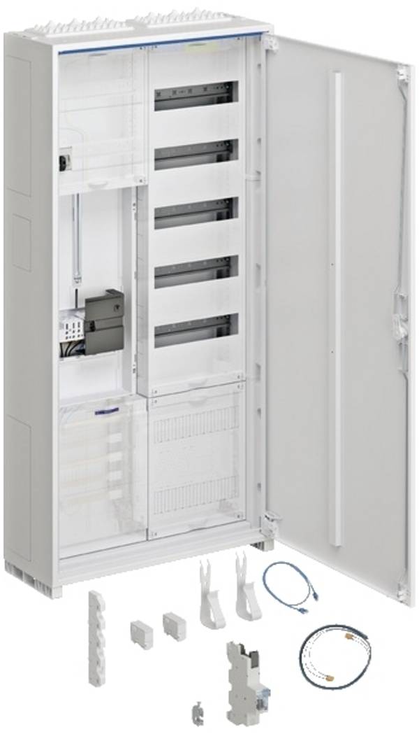 Hager  ZB325C15LS    Armoire complète  montage apparent (en saillie)  Nombre de divisions = 2  Nbr de rangées = 5  Contenu 1 pc(s)