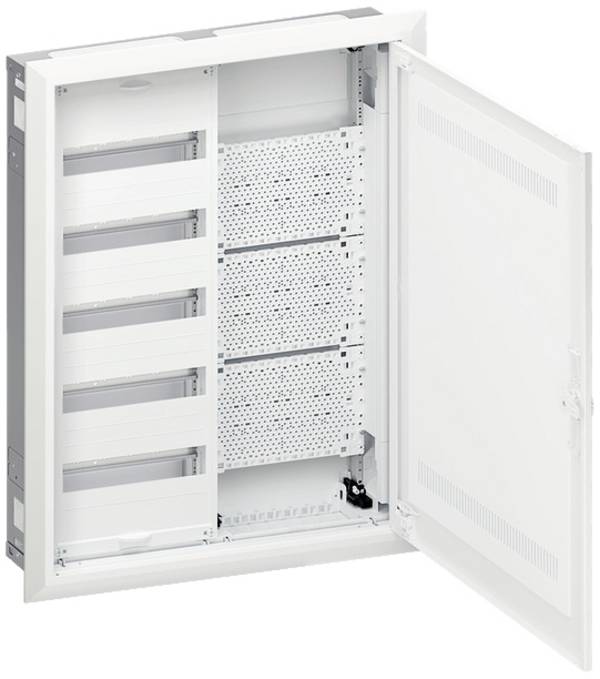 Hager FWU52K3 FWU52K3 Armoire de distribution mur creux Nbr de rangées = 5 Contenu 1 pc(s)