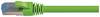 HELU 11007748-50 RJ45 Câble réseau, câble patch CAT 5 0.25 m vert sans halogène, blindé 50 pc(s)