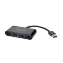 Kensington K39121EU Hub USB 4 ports USB-A USB 3.0 5 GBit/s noir UH4000 4 Port Hub