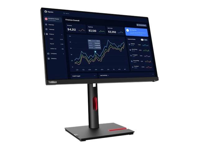 Moniteur LED Lenovo ThinkVision T22i-30 CEE C (A - G) 54.6 cm 21.5 pouces 1920 x 1080 pixels 16:9 4 ms DisplayPort, HDMI-2