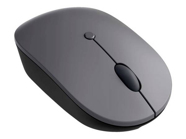 Lenovo Go, Ambidextre, Optique, RF sans fil, 2400 DPI, Noir, Gris