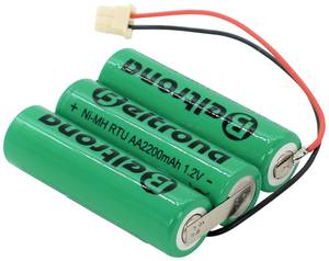 Pack de piles rechargeables 4x 18650 Li-Ion Ansmann 2447-3032-03 14.4 V  2600 mAh