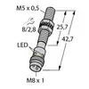 Turck Capteur inductif affleurant PNP, fermeture BI1-EG05-AP6X-V1331