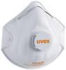 uvex silv-air classic 2210 8762210 Masque anti poussières fines avec valve FFP2 D 15 pc(s)