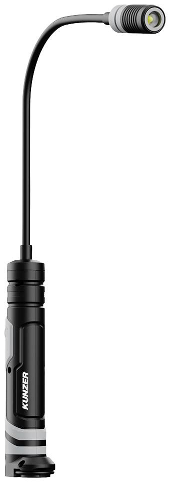 Lampe De Travail LED Kunzer - Col De Cygne Flexible, 300 Lm, Batterie 2200 MAh - Pour Atelier