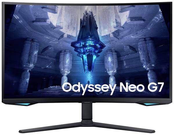 Samsung G75NB, 81,3 cm (32"), 3840 x 2160 pixels, 4K Ultra HD, LED, 1 ms, Noir