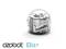 Un petit robot transparent avec des composants électroniques, marqué 'ozobot Bit+'.