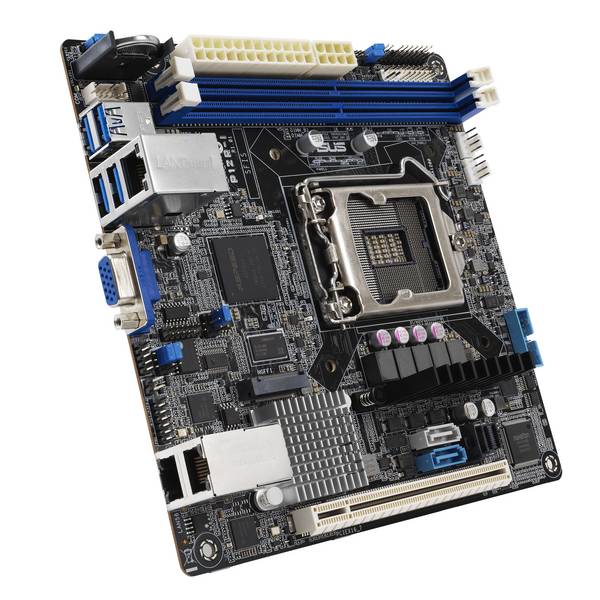 Asus P12R-I ASMB10 Carte mère Socket (PC) Intel® 1200 Facteur de forme (détails) ATX Chipset de la carte mère Intel® C252