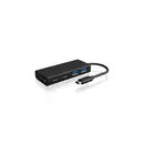 ICY BOX 60511 Hub USB 4 ports USB-A USB 3.0 5 GBit/s avec fiche mâle USB-C noir IB-HUB1426-CPD, USB 3.0 Type-C® Hub zu 2