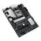 Une carte mère noire avec des dissipateurs thermiques argentés, plusieurs emplacements et ports. Étiquetée 'PRIME X570-PRO'.