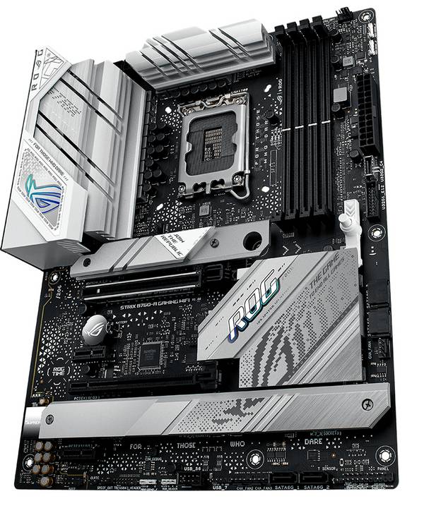 Asustek Computer ROG STRIX B760-A GAMING WIFI Carte mère Socket (PC) Intel® 1700 Facteur de forme (détails) ATX Chipset de la carte mère Intel® B760