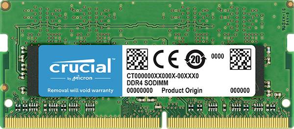 Crucial CT2K4G4SFS824A Mémoire pour PC portable DDR4 8 GB 2 x 4 GB 2400 MHz SO-DIMM 260 broches CL17 CT2K4G4SFS824A