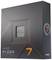 Emballage du processeur AMD Ryzen série 7000 avec logo '7' orange et étiquetage clair du modèle.