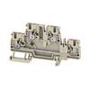 Weidmüller 2820640000 Borne de passage Push-In, enfichable beige foncé 50 pc(s)