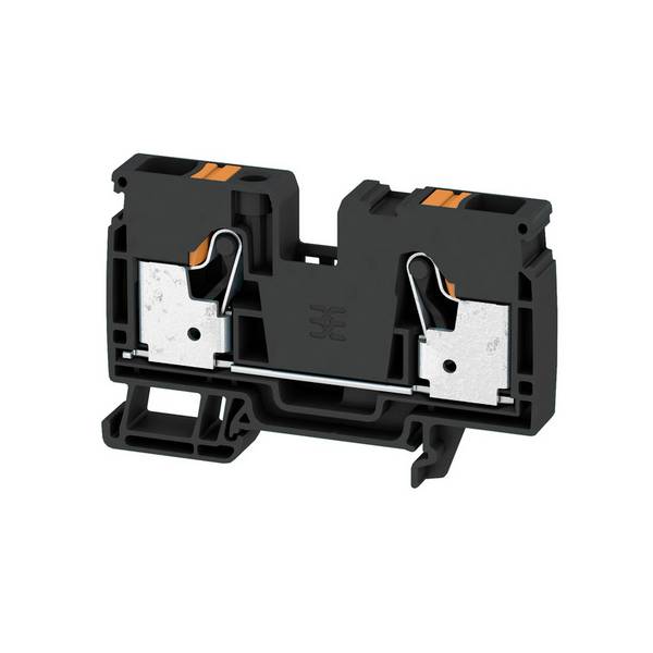 Weidmüller 2876670000 Borne de passage  Push-In, enfichable  noir 25 pc(s)
