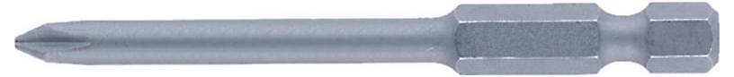 Weidmüller 2748960000 BIT E6,3 PZ1X70 Embout cruciforme Propulseur: 1/4" (6.3 mm) Sortie: vis Pozidriv PZ 1-0
