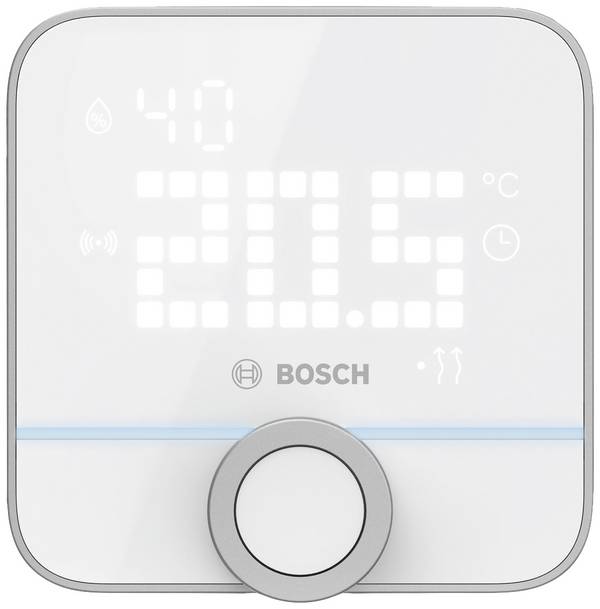 BTH-RM230Z Bosch Smart Home Répéteur sans fil, Capteur thermométrique/hygrométrique sans fil, Régulateur de température ambiante, Thermostat
