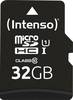 Intenso 32GB microSDHC Performance Carte microSD 32 GB Class 10 UHS-I étanche
