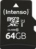 Intenso 64GB microSDXC Performance Carte microSD 64 GB Class 10 UHS-I étanche