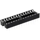 Connfly DS1009-28AT1NS-0B2 Support de circuits intégrés Pas: 2.54 mm Nombre de pôles: 28 1 pc(s) Tube