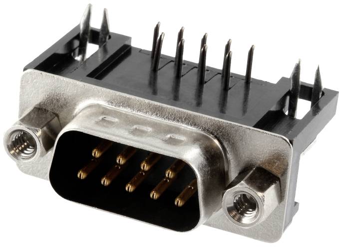 Connfly DS1037-01-09MNAKT74 DS1037-01-09MNAKT74 Embase SUB-D mâle Nombre de pôles: 9 pin à souder 1 pc(s) Tray