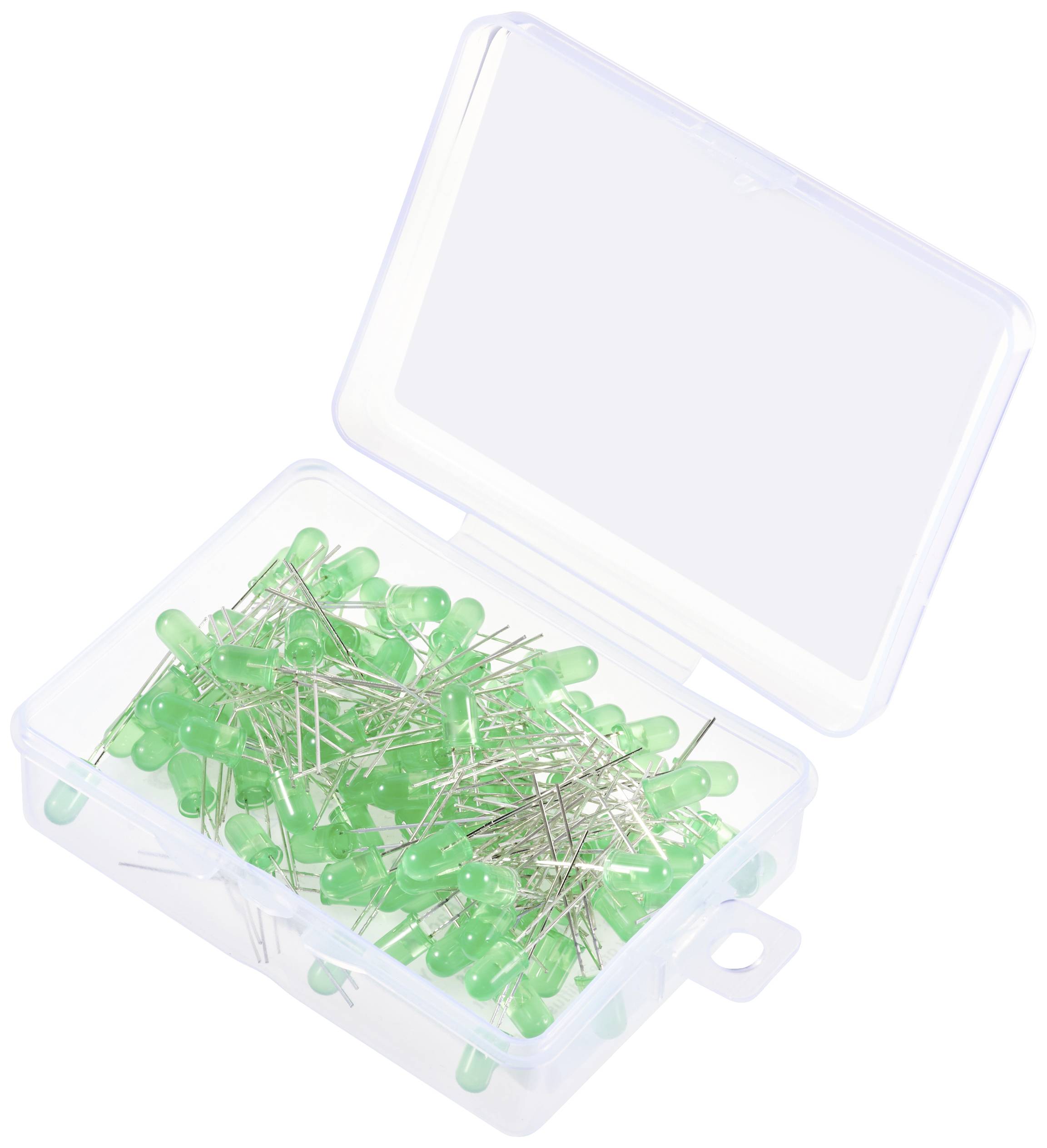 TRU COMPONENTS LED jaune-vert rond 5 mm 90 mcd 30 ° 20 mA 1.8 V, 2.4 V