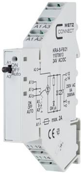 Module de couplage 24, 24 V/AC, V/DC (max) 1 inverseur (RT) Metz Connect 11070613  1 pc(s)