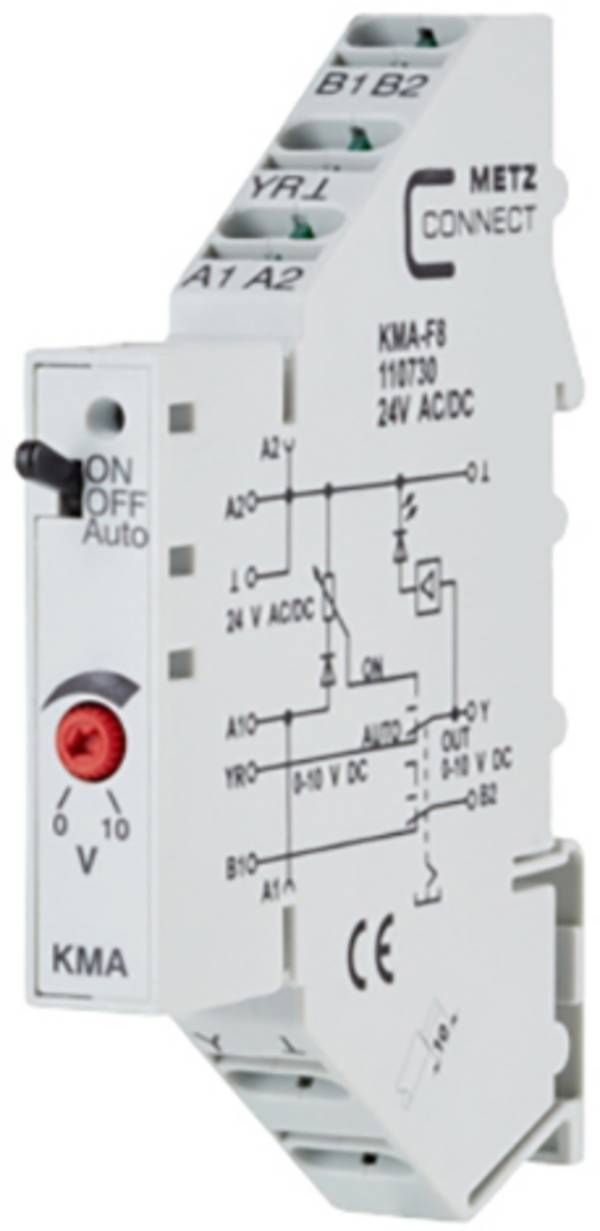 Générateur de valeur analogique 24, 24 V/AC, V/DC (max) Metz Connect 110730 1 pc(s)