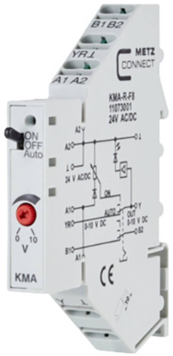 Générateur de valeur analogique 24, 24 V/AC, V/DC (max)  Metz Connect 11073001 Piece 1 pc(s)