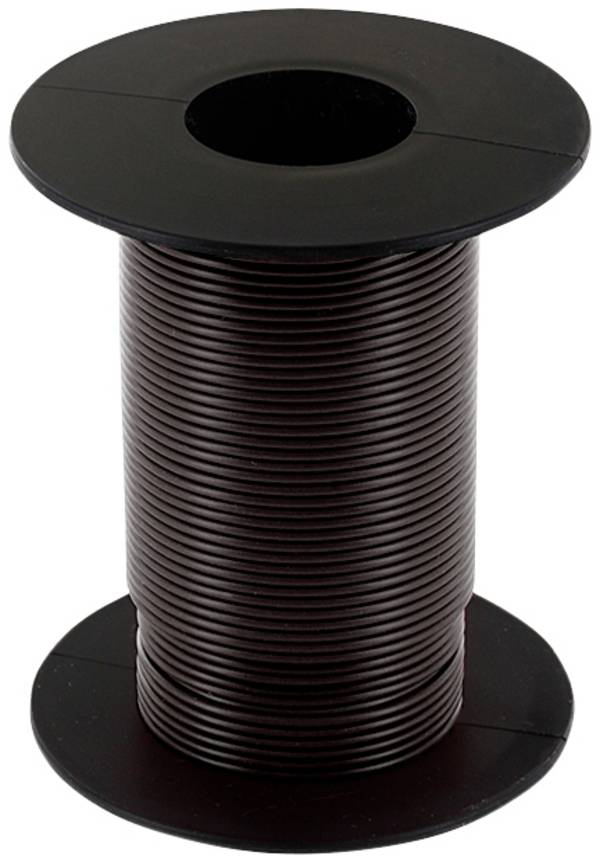 econ connect KL025SW25 Fil de câblage  1 x 0.25 mm² noir 25 m