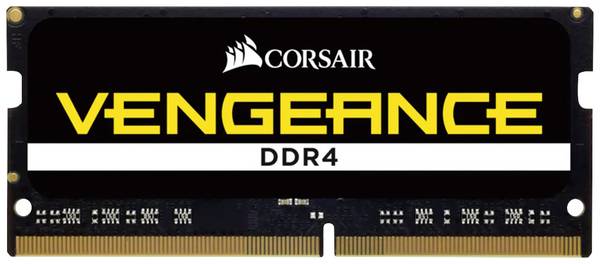 Corsair Vengeance CMSX8GX4M1A3200C22, 8 Go, 1 x 8 Go, DDR4, 3200 MHz, 260-pin SO-DIMM