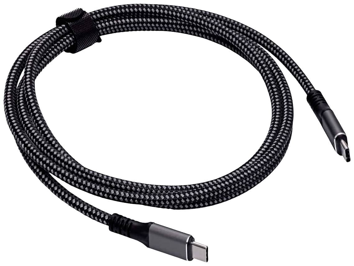 Akyga Câble USB Thunderbolt™ 3 Fiche mâle Thunderbolt, Fiche mâle Thunderbolt 1.50 m noir structure symétrique AK-USB-34
