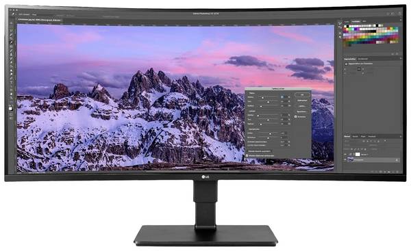 Moniteur LED LG Electronics 35BN77CP-B  CEE G (A - G) 88.9 cm 35 pouces  3440 x 1440 pixels 21:9 5 ms DisplayPort IPS LCD