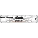 WAGO 2773-2401-100 2773-2401 Borne de passage flexible: 0.75-4 mm² rigide: 0.75-4 mm² Nombre de pôles: 1 100 pc(s) trans