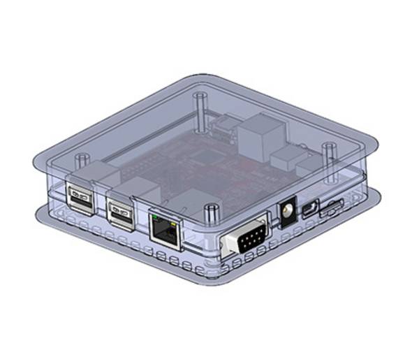 TEKO TEK-BEAGLE.0 TEK-BEAGLE.0 Boîtier électronique 103.36 x 103.36 x 27.8 x 103 plastique  transparent 1 pc(s)