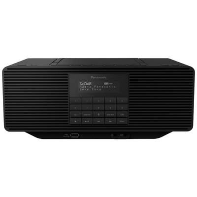 Panasonic RX-D70BTEG-K Radio-lecteur CD DAB+, FM AUX, Bluetooth, CD, DAB+, FM, USB   noir