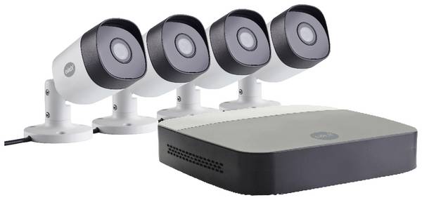 YALE  SV-4C-4ABFX-2 V2 analogique Set pour caméra de surveillance 4 canaux avec 4 caméras 1920 x 1080 pixels