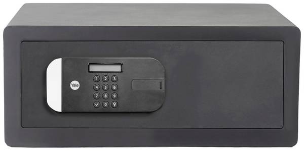 YALE YLFM/200/EG1  Coffre-fort  serrure à empreinte digitale, avec serrure à combinaison, avec serrure à clé