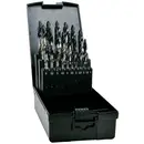Exact 74962 TIAIN-TIP Jeu de forets à queue 1 mm, 1.5 mm, 2 mm, 2.5 mm, 3 mm, 3.5 mm, 4 mm, 4.5 mm, 5 mm, 5.5 mm, 6 mm,